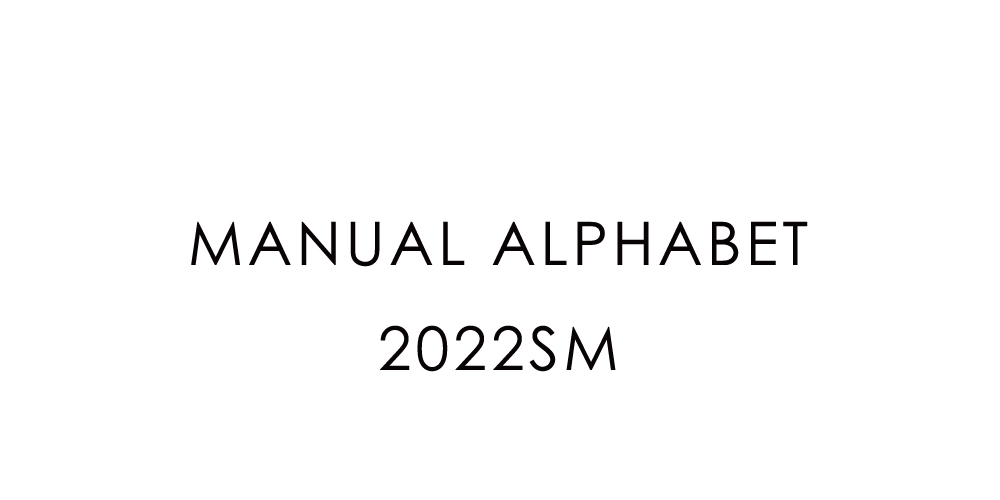 MANUAL ALPHABET 2022SM